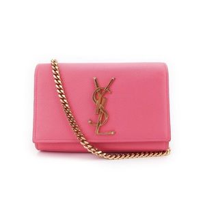 Saint Laurent Pink Kate Satchel